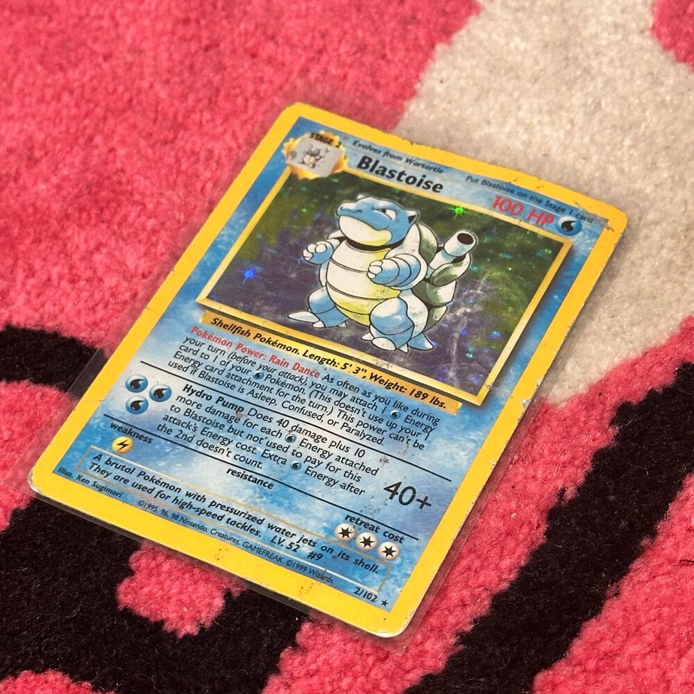Blastoise #2 – Pokémon TCG Base Set – As Pictured PSA 1 - Picture 2 of 6